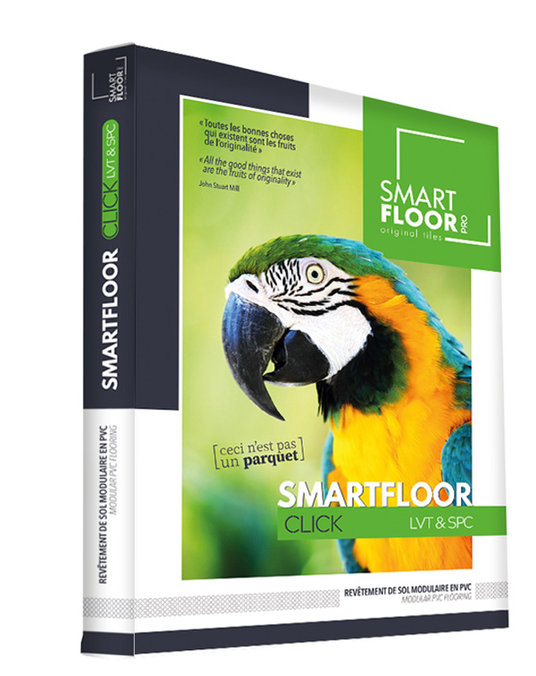 Smartfloor, revetements de sol en vinyle clispable